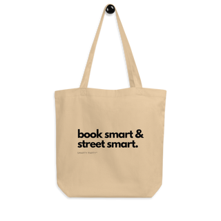 BOOK SMART AND STREET SMART TOTE