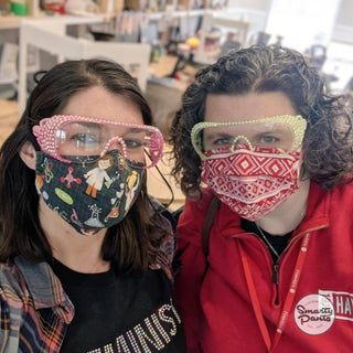 Rhinestone Bedazzled Lab Safety Goggles