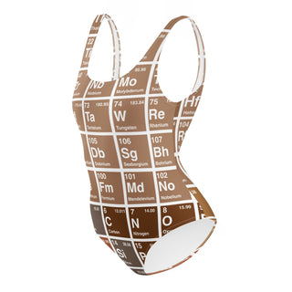 Periodic Table One-Piece Swimsuit