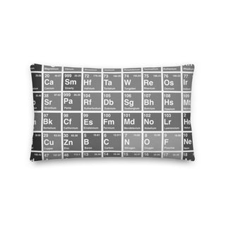 Periodic Table Pillow
