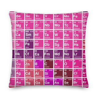 Periodic Table Pillow